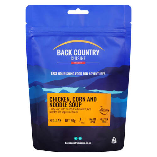 Backcountry Cuisine Chicken Corn and Noodle Soup