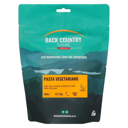 Backcountry Cuisine Pasta Vegetariano Single