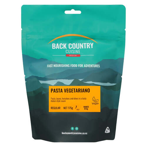 Backcountry Cuisine Pasta Vegetariano Double