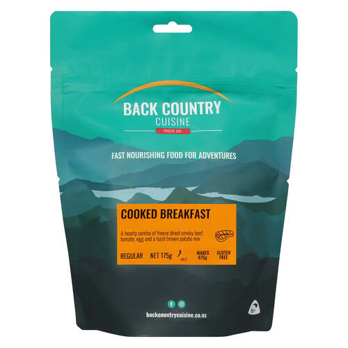 Backcountry Cuisine Cooked Breakfast Regular Serve