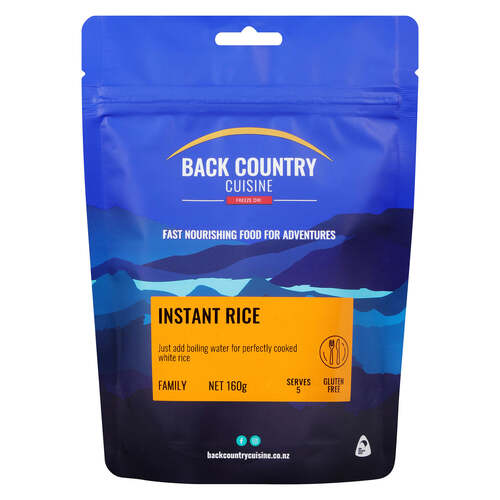 Backcountry Cuisine Instant Rice Family Serve (5 Serves)