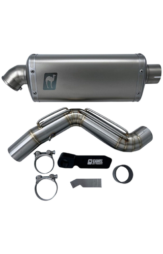 Camel ADV Yamaha Tenere 700 19-24 Enduro Bend Standard Muffler High Mount Exhaust Kit