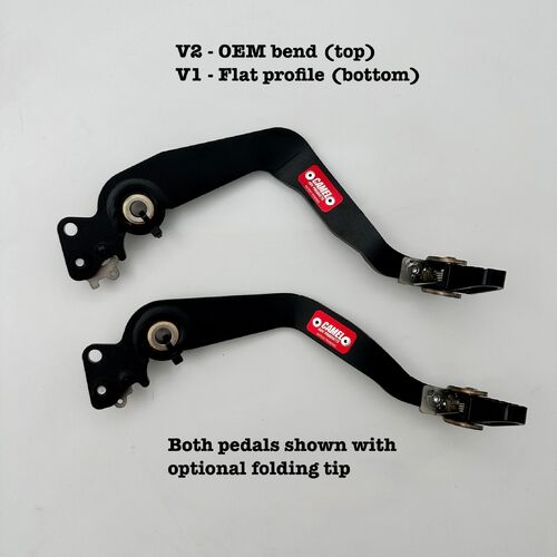 Camel ADV T7 Rear Brake Pedal for Yamaha Tenere 700 [Other Option: Enduro Tip] [Style: V1]