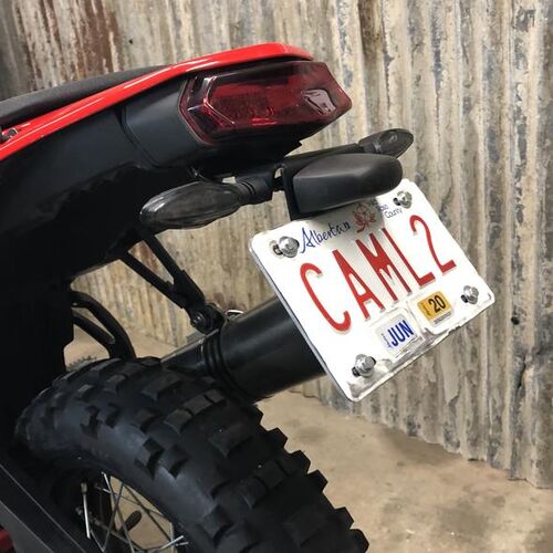 Camel ADV Yamaha Tenere 700 Tail Tidy [Mounting Style: V2 OEM "Teardrop" Mounting Hole]