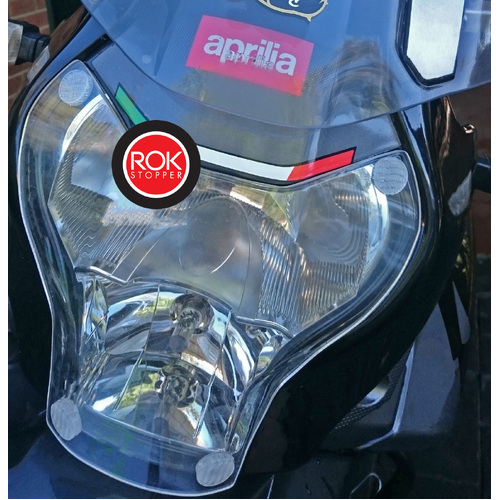 ROK Stopper Aprilia Pegaso 650 Strada/Factory/Trail ('05-'09) Headlight Protector Kit