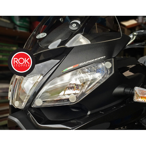 ROK Stopper Aprilia ETV Caponord/RSV/SRV/Tuono/V4R ('13-'15) Headlight Protector Kit
