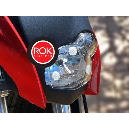 ROK Stopper BMW G650 XMoto/XChallenge/Sertao ('07-'14) Headlight Protector Kit