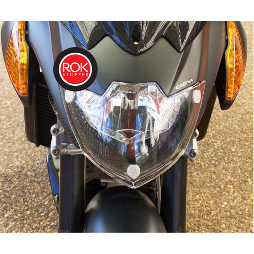 ROK Stopper Cagiva Xtra-Raptor 1000 ('03-'09) Headlight Protector Kit