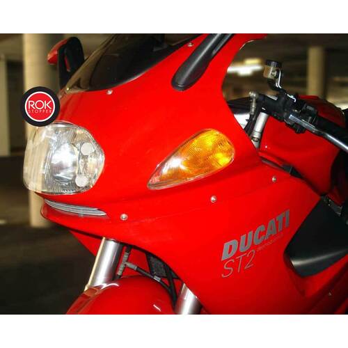 ROK Stopper Ducati ST2/ST4 ('97-'04) Headlight Protector Kit