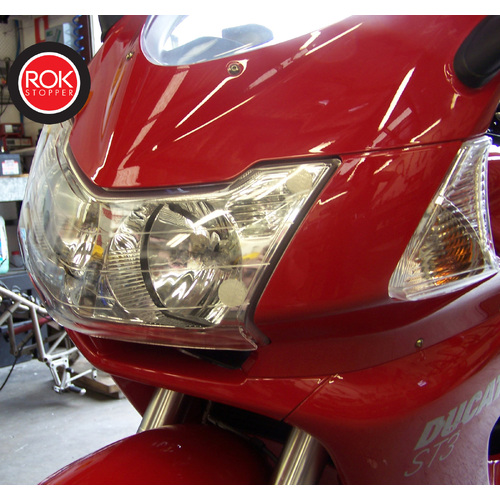 ROK Stopper Ducati ST3/ST4 S/ABS ('05-'07) Headlight Protector Kit