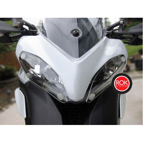 ROK Stopper Ducati Multistrada 1200 S/PP ('10-'12) Headlight Protector Kit