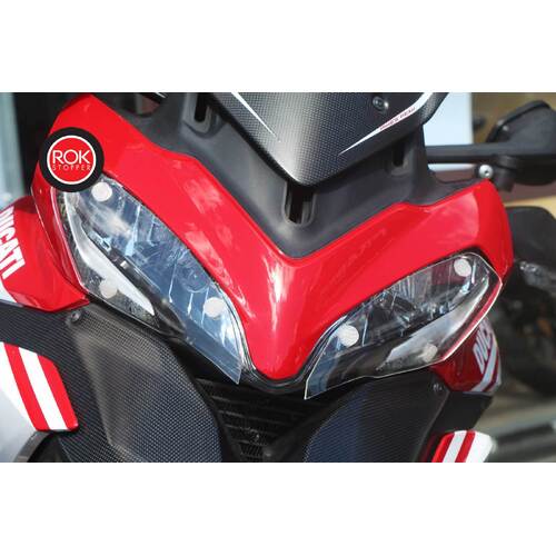 ROK Stopper Ducati Multistrada 1200 S/T/PP ('13-'14) Headlight Protector Kit