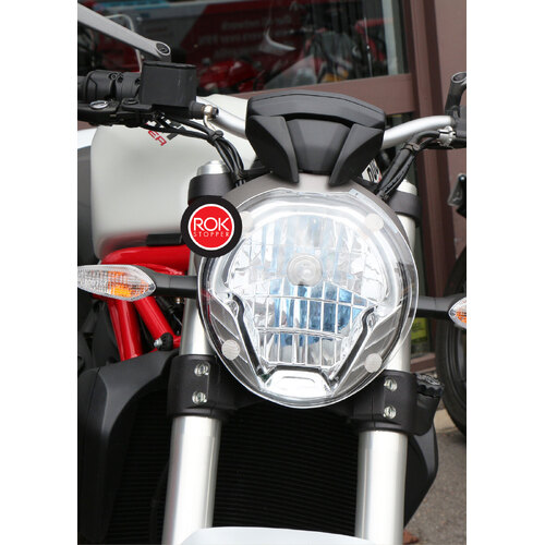 ROK Stopper Ducati Monster 821/1200 R ('14-'17) Headlight Protector Kit