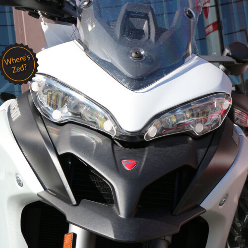 ROK Stopper Ducati Multistrada 950/1200/1260 /S/PP/DVT/Enduro ('15-) Multistrada V2 ('22-'23) Headlight Protector Kit