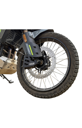 B&B Offroad CFMoto 450 MT 24-26 Black Front ABS & Brake Caliper Guard