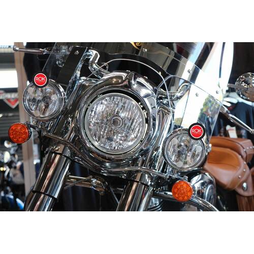 ROK Stopper Driving Lights for Chief Classic/Chieftan/Springfield/Vintage ('14-On)