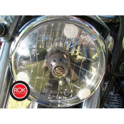 ROK Stopper Harley Davidson FXDL Dyna Low Rider ('94-On) Headlight Protector Kit