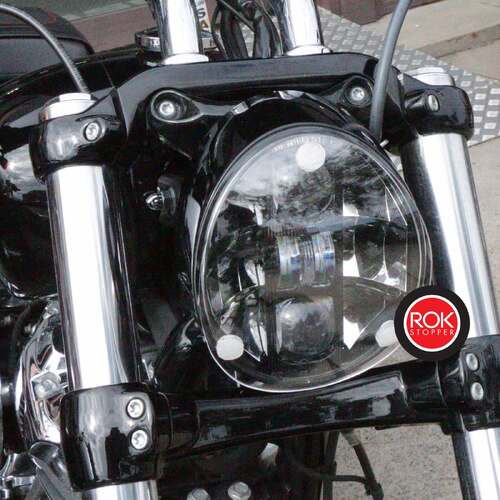 ROK Stopper Harley Davidson FXBR Breakout 114 ('18-On) Headlight Protector Kit