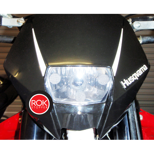 ROK Stopper Husqvarna TE/WR 250/450/510 ('06-'07) Headlight Protector Kit