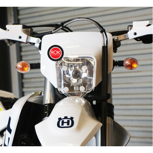 ROK Stopper Husqvarna FE250-500/i ('17-On) Headlight Protector Kit