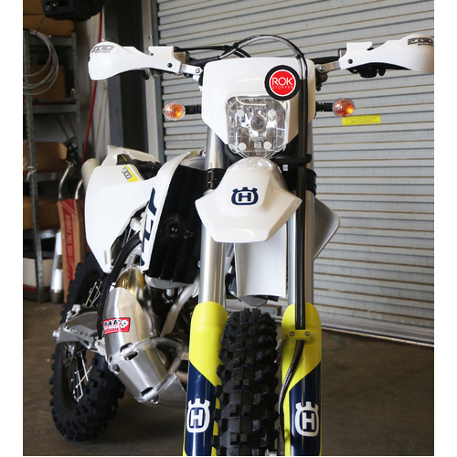 ROK Stopper Husqvarna TE 150-300/i, TX 125 ('17-On) Headlight Protector