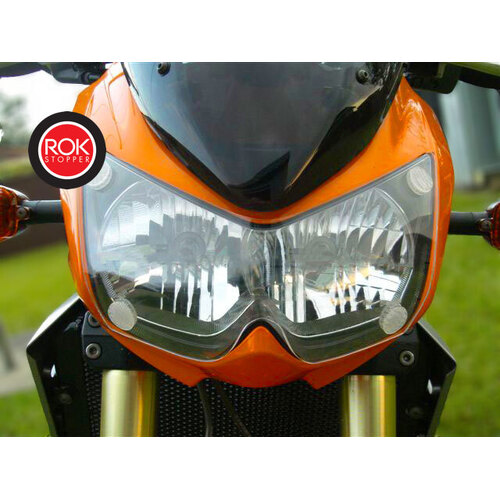 ROK Stopper Kawasaki Z 1000 ('03-'06) Headlight Protector Kit