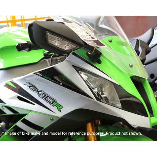 ROK Stopper Kawasaki ZX-10R Ninja ('11-'15) Headlight Protector Kit