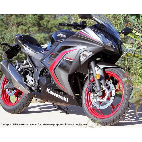 ROK Stopper Kawasaki Ninja 300 ('13-'16) Headlight Protector Kit