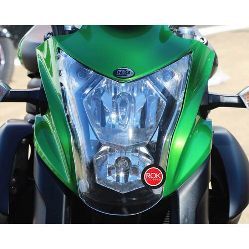 ROK Stopper Kawasaki ER-6N ('12-'16) Headlight Protector Kit