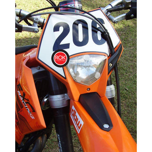 ROK Stopper KTM 250/450/525 EXC ('05-'06) Headlight Protector Kit