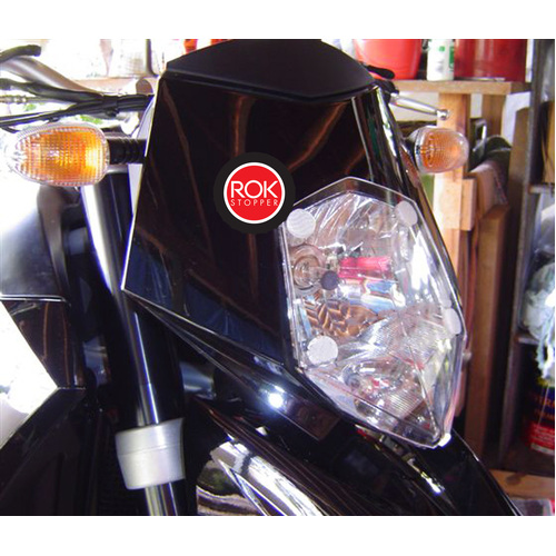 ROK Stopper KTM 640 LC4 ('05-'07) Headlight Protector Kit