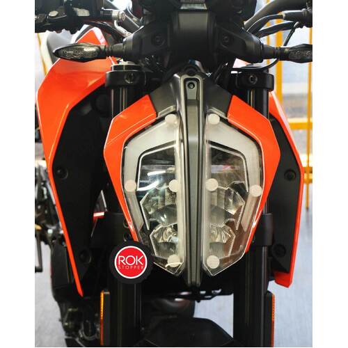 ROK Stopper KTM 390 Duke ('17-On) Headlight Protector Kit