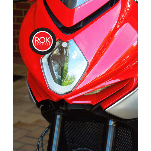 ROK Stopper MV Agusta Turismo Veloce 800/RC/Lusso ('14-On) Headlight Protector Kit