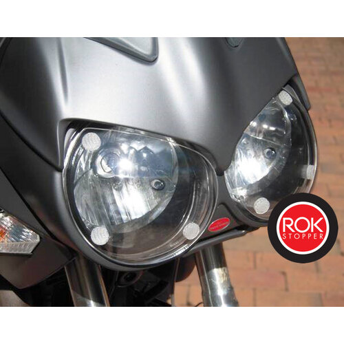 ROK Stopper Moto Guzzi Stelvio 1200 NTX 8V ('11-'16) Headlight Protector Kit