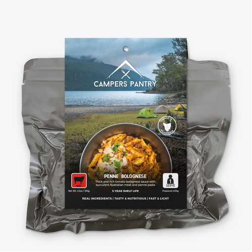 Campers Pantry Expedition Penne Bolognese