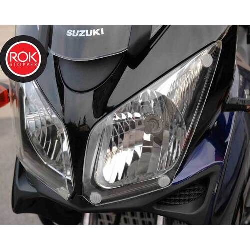 ROK Stopper Suzuki DL V-Strom 650 ('04-'11) Headlight Protector Kit