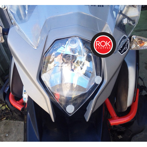 ROK Stopper SWM Superdual 650 T/X ('16-On) Headlight Protector Kit