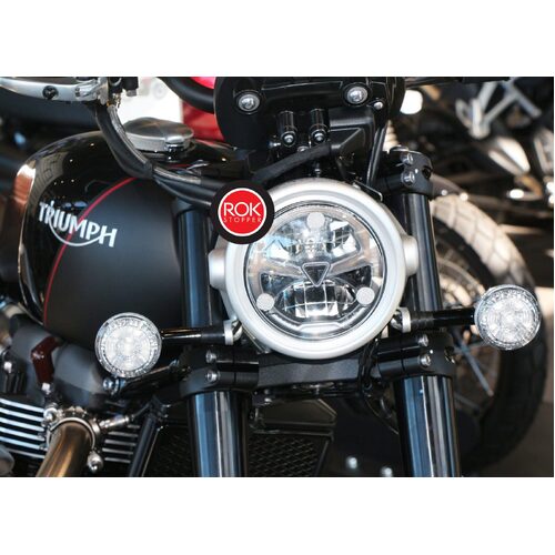 ROK Stopper Triumph Scrambler 1200 XE/XC ('19-'24) Headlight Protector Kit