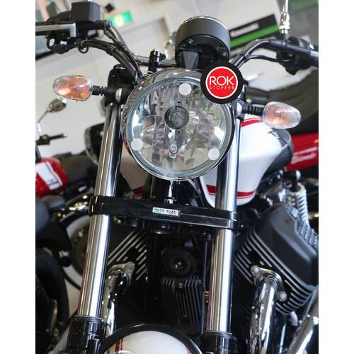 ROK Stopper Moto Guzzi V7 11 Racer/Special/Stone ('15-On) Headlight Protector Kit