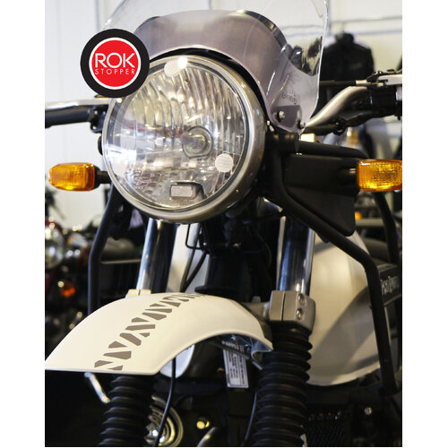 ROK Stopper Royal Enfield Himalayan ('17+) Headlight Protector Kit