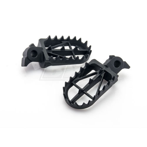 DRC Hardware Wide Footpegs for Suzuki DRZ400 (All Years)/ RMX250R/ RMX250S/ RM125/ RM250 (1991-2002)