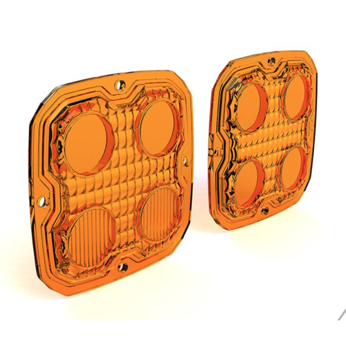 Denali Amber TriOptic Lens Kit For D4 2.0 Lights
