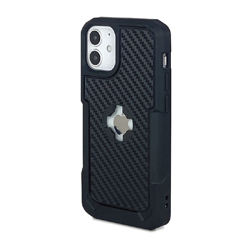 Cube Intuitive iPhone 12 Mini X-Guard Case Carbon Fibre + Infinity Mount