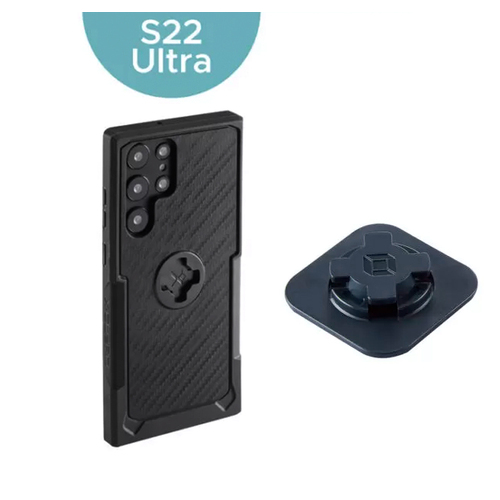 Cube Intuitive Samsung S22 Ultra 6.81‚Ä≥ Case Carbon Fibre  Black + Infinity Mount