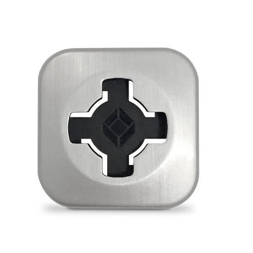 Cube Intuitive Infinity Adapter (Brushed Metal)