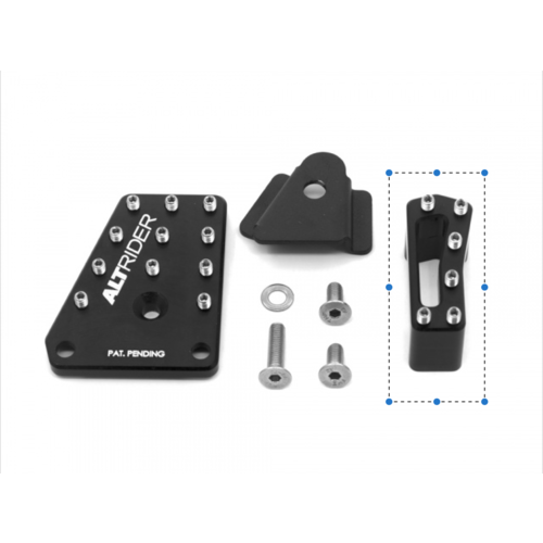 AltRider DualControl 25.4mm Riser for the BMW F800GS/ F700GS/ F650GS Twin