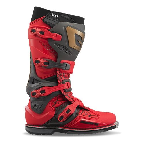 Gaerne SG-22 Boot Magma MJK Red/Black/Grey [Size: 46 EU / 11 US]