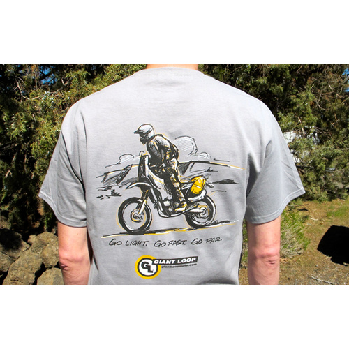 Giant Loop Short Sleeve Cotton T-Shirt