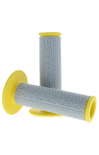 Barkbusters Full Diamond Grey/Yellow Grips