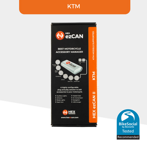 Hex ezCAN Accessory Manager for KTM 1290 (up to '20)/1190/1090/1050 models